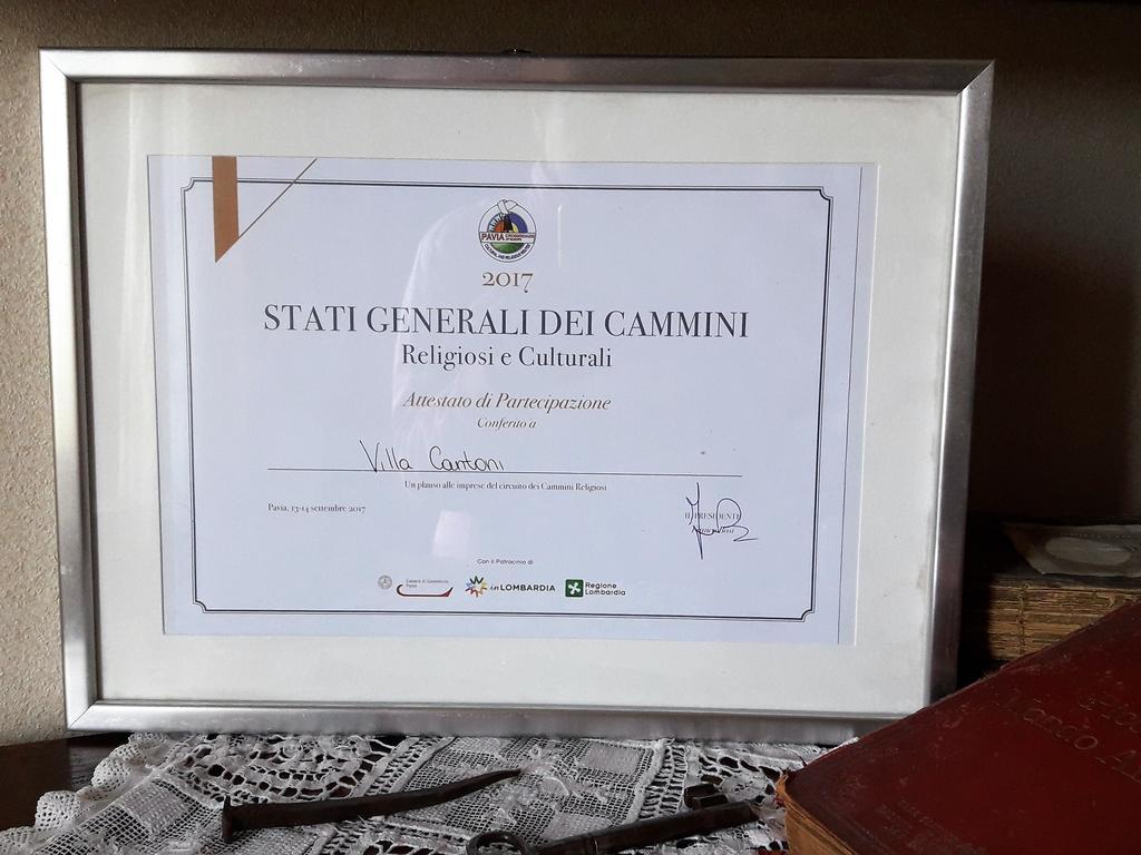 Villa Cantoni Gropello Cairoli Екстер'єр фото